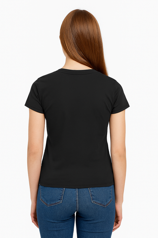 Anime Girl Power T-Shirt – Strength Graphic Tee for Women