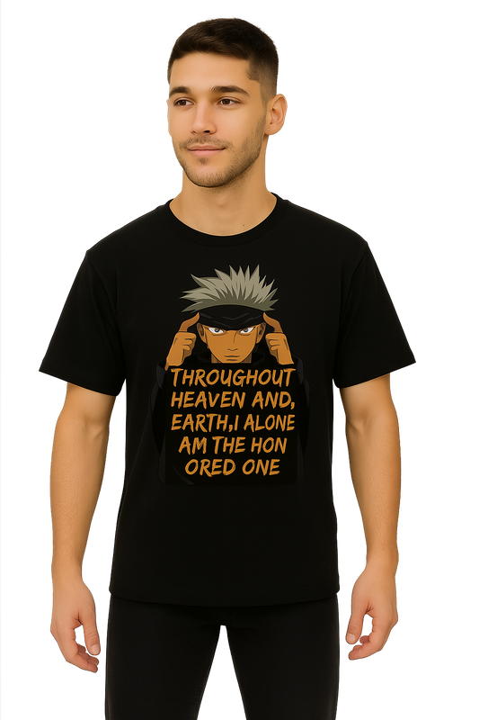 Gojo Satoru "Heaven & Earth" Anime T-Shirt – Limited Edition